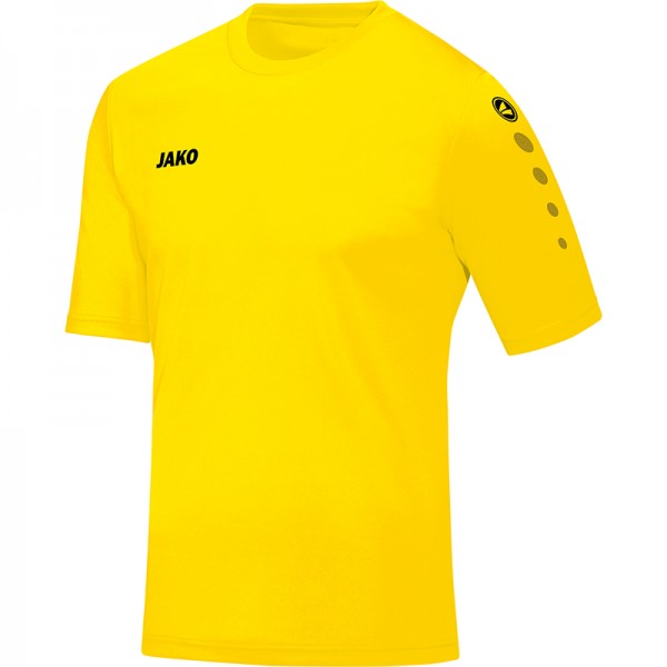 JAKO Herren Trikot Team kurzarm citro