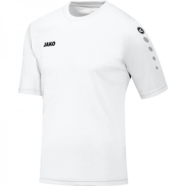 JAKO Herren Trikot Team kurzarm weiß