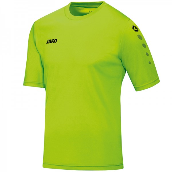 JAKO Kinder Trikot Team kurzarm neongrün