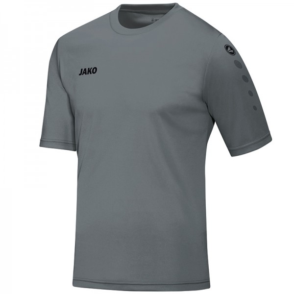 JAKO Kinder Trikot Team kurzarm steingrau